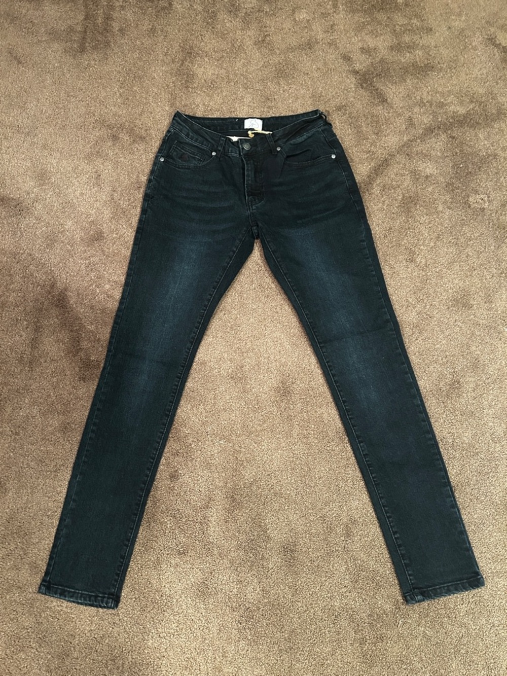 Kuwalla Tee Essential Denim Jeans Black Slim Fit Size 30 NWT